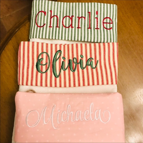 Will personalize for you!  Handmade embroidered  Boho Noel Christmas stockings - Picture 6 of 8